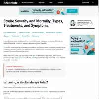 Can You Die from a Stroke? Types of Stroke and their Severity