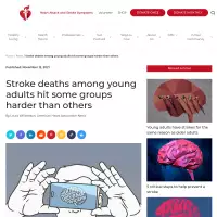 Stroke deaths among young adults hit some groups harder than others | American Heart Association