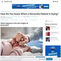 How Do You Know When a Dementia Patient Is Dying?