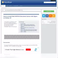 How to Install ONLYOFFICE Document Server with Nginx on Debian 10