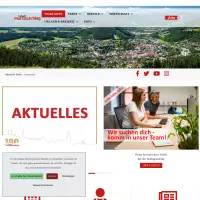 Die Website der Stadtgemeinde Mürzzuschlag