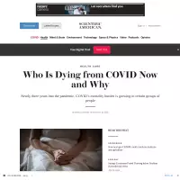 Who Is Dying from COVID Now and Why - Scientific American