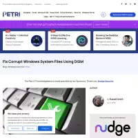 https://petri.com/fix-corrupt-system-files-using-dism