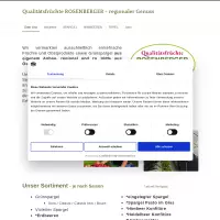 Qualitätsfrüchte ROSENBERGER - regionaler Genuss - Über Uns