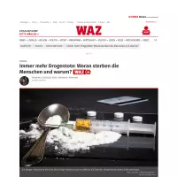Immer mehr Drogentote: Woran sterben die Menschen und warum? - waz.de