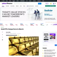 Gold ETFs Outperform in March