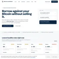 Bitcoin Loans Market